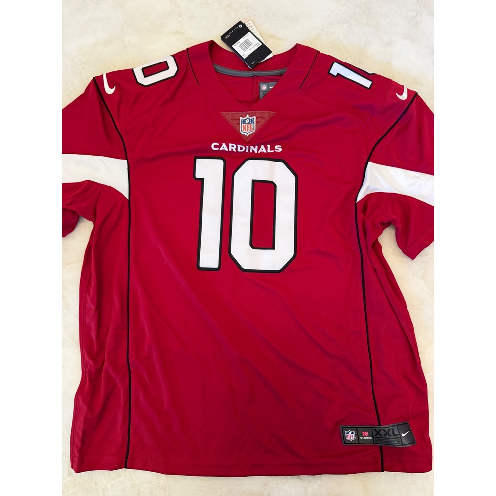 Nike Arizona Cardinals DeAndre Hopkins 10 NFL Jersey Mens XXL Red 32NM-ACLH-71F